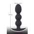 Black Velvet Heavy - 145g analny plug z kulkami (czarny)
