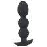 Black Velvet Heavy - 145g analny plug z kulkami (czarny)
