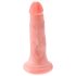 King Cock - dildo realistyczne - 13 cm - beżowy