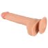 realistixxx - przyssawkowy realistyczny dildo (22cm) - naturalny