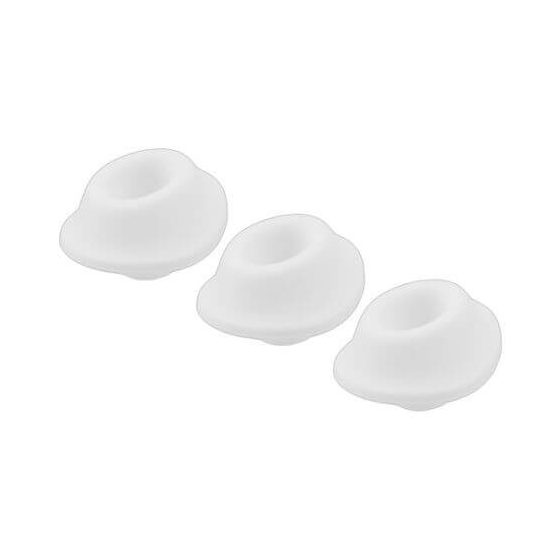 Womanizer Premium S - zestaw wymiennych dzwonków - biały (3 szt.)