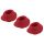 Zestaw Womanizer Premium S - czerwony (3 szt.)