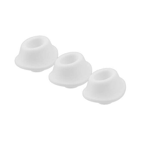 Womanizer Premium M - zestaw wymiennych dzwonków - biały (3 szt.)