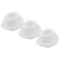   Womanizer Premium M - zestaw wymiennych dzwonków - biały (3 szt.)