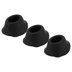   Womanizer Premium M - zestaw wymiennych końcówek - czarne (3 szt.)