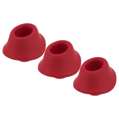   Womanizer Premium M - zestaw dodatkowych nakładek - czerwone - 3 szt.