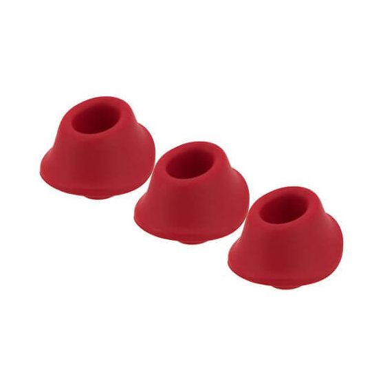 Womanizer Premium M - zestaw wymiennych dzwonków - czerwony (3 szt.)