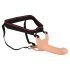 You2Toys - Strap-on M - przypinane, puste dildo - naturalne