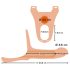 You2Toys - Strap-on M - przypinane, puste dildo - naturalne
