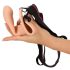 You2Toys - Strap-on - przypinany, pusty dildo (duży) - naturalny