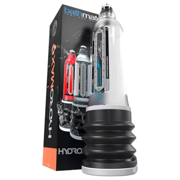 Bathmate Hydromax9 - pompa do penisa wodna - przezroczysta