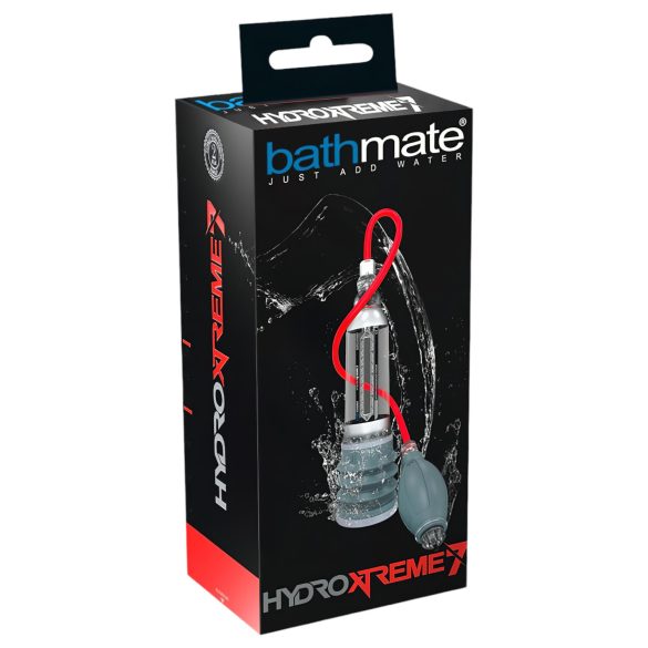Bathmate Xtreme Hydromax 7 - zestaw hydropompka (przezroczysty)