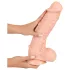 realistixxx - duży realistyczny dildo XXL - 32 cm - kolor naturalny