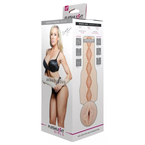 Fleshlight Brandi Love Heartthrobe - masturbator - wagina realistyczna