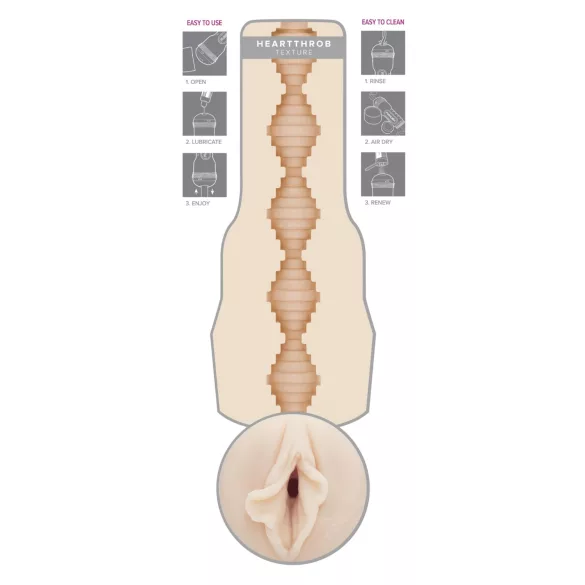 Fleshlight Brandi Love Heartthrobe - masturbator - wagina realistyczna