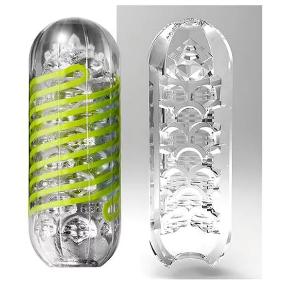 TENGA Spinner Schell - masturbator męski - przezroczysty