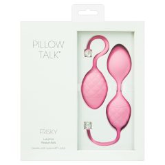   Pillow Talk Frisky - 2-częściowy zestaw kulek gejszy (różowy)