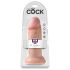 King Cock 10 dildo (25 cm) - naturalny