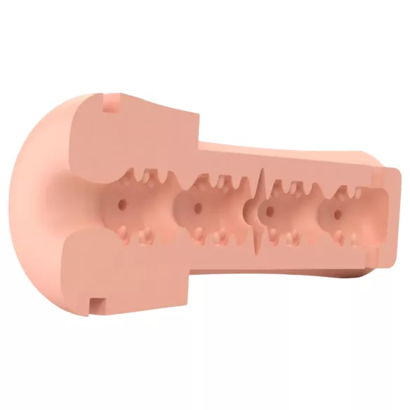 mystim Opus E Donut - elektro masturbator (naturalno-czarny)