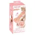Nature Skin - masturbator męski 2w1 pupka i nakładka na penisa - kolor naturalny