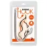 You2Toys - korek analny z aluminium z haczykiem - srebrny 179g