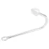 You2Toys - korek analny z aluminium z haczykiem - srebrny 179g
