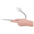 You2Toys - korek analny z aluminium z haczykiem - srebrny 179g