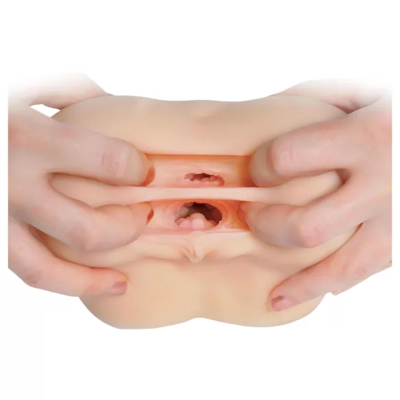 Pipedream - Fuck me Silly To Go - realistyczny sztuczny tyłeczek masturbator (naturalny)