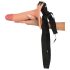 Realistixxx Strap-on - przypinany, pusty dildo (naturalny)