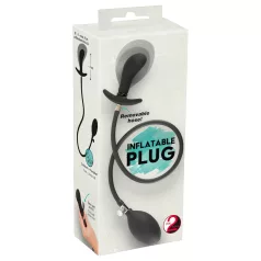 You2Toys - pompowany analny rozszerzający plug (czarny)