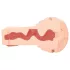 mystim OPUS Mica - masturbator wagina realistyczna - silikon naturalny/czarny