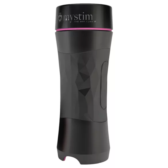 mystim OPUS Mica - masturbator wagina realistyczna - silikon naturalny/czarny
