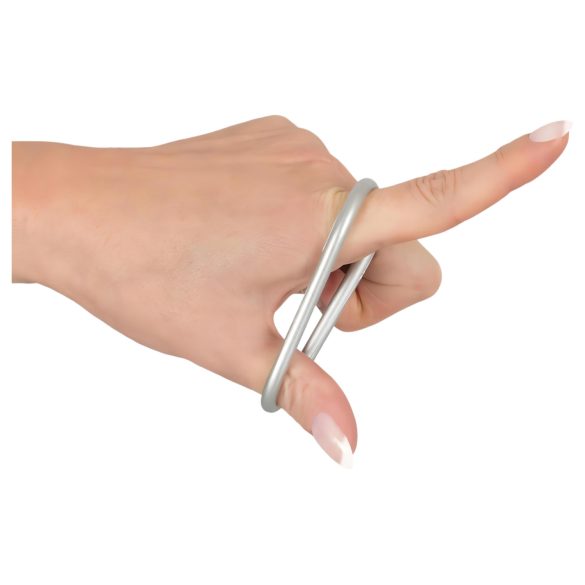 You2Toys Metallic - zestaw pierścieni na penisa silikonowych (3 sztuki)