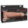 Fetish Strap-On 9 - przypinany, wydrążony, tryskający dildo (naturalny)