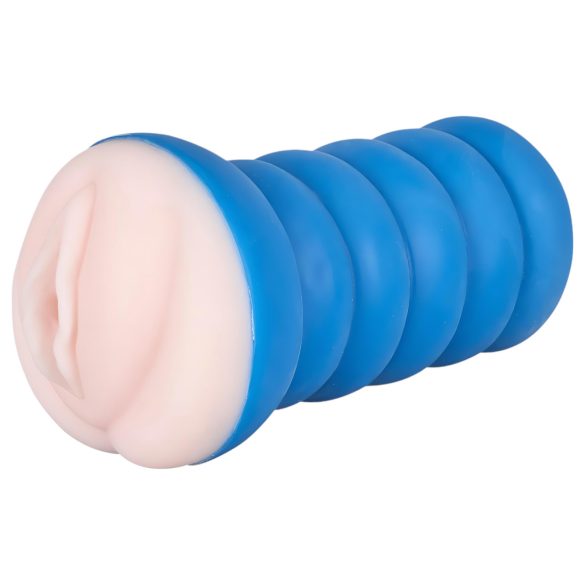 Nature Skin Soft - realistyczna sztuczna pochwa (naturalny-niebieski)
