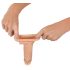 Realistixxx - Pierścień erekcyjny z przedłużką - 16 cm (naturalny)