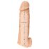 Realistixxx - Pierścień erekcyjny z przedłużką - 16 cm (naturalny)