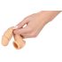 Realistixxx - Pierścień erekcyjny z przedłużką - 16 cm (naturalny)