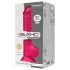 Silexd 9,5 - Przyssawkowy, realistyczny dildo - 24 cm (różowy)