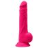 Silexd 9,5 - Przyssawkowy, realistyczny dildo - 24 cm (różowy)