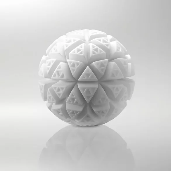 TENGA GEO - masturbator męski - fala - Glacier