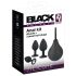Black Velvet - zestaw plugów analnych (4 sztuki) - czarny
