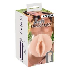   STROKER Soft - realistyczna sztuczna cipka do masturbacji (naturalna)