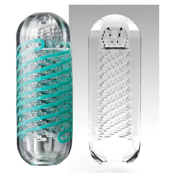 TENGA Spinner Pixel - masturbator (przezroczysty)