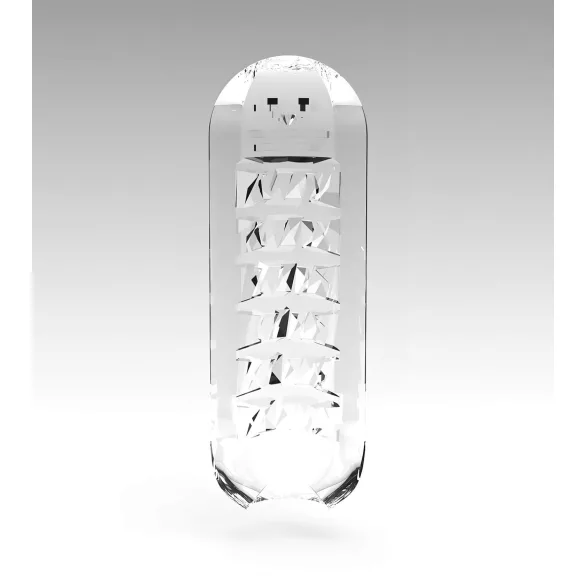 TENGA Spinner Brick - masturbator męski - przezroczysty