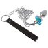 You2Toys - Zestaw korek analny + smycz (srebrny)
