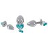 You2Toys - Zestaw korek analny + smycz (srebrny)