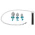 You2Toys - Zestaw korek analny + smycz (srebrny)