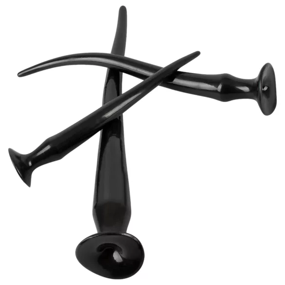 You2Toys - zestaw długich korków analnych 3 sztuki - czarne