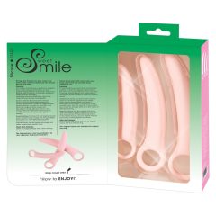 SMILE - Vaginal Trainers - zestaw dildo - różowy (3 szt.)